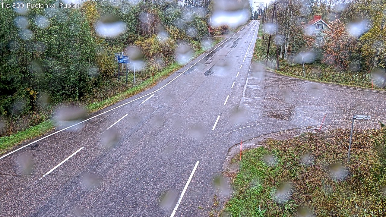 Weather Camera Image Road 800 Puolanka, Puokio, Puolanka, Kainuu