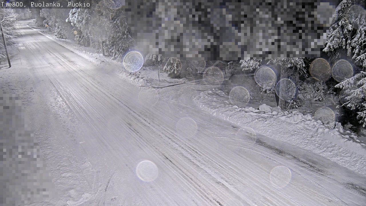 Weather Camera Image Road 800 Puolanka, Puokio, Puolanka, Kainuu