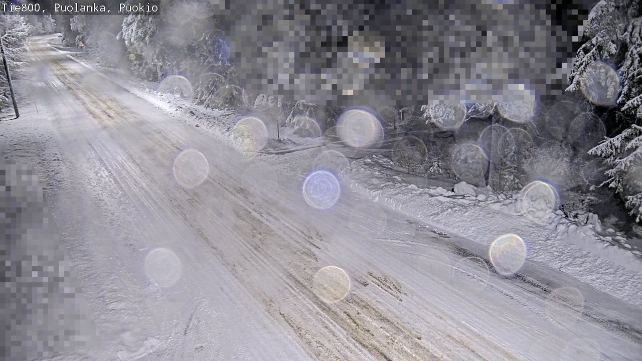 Weather Camera Image Road 800 Puolanka, Puokio, Puolanka, Kainuu