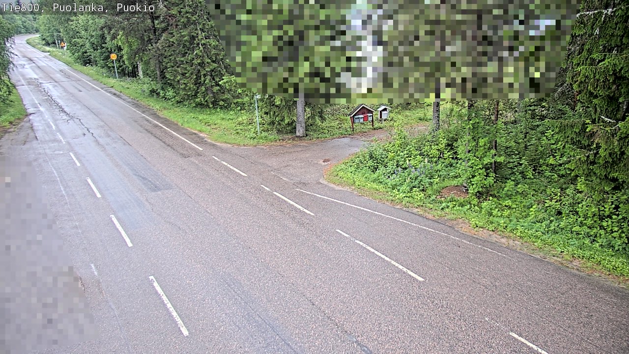 Weather Camera Image Road 800 Puolanka, Puokio, Puolanka, Kainuu