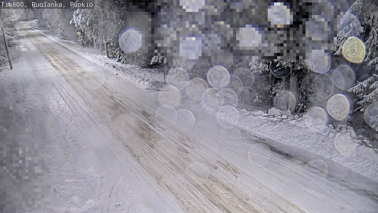 Weather Camera Image Road 800 Puolanka, Puokio, Puolanka, Kainuu