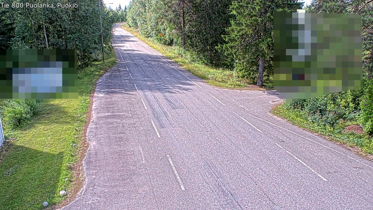 Weather Camera Image Väg 800 Puolanka, Puolanka_Puokio, Puolanka, Kainuu