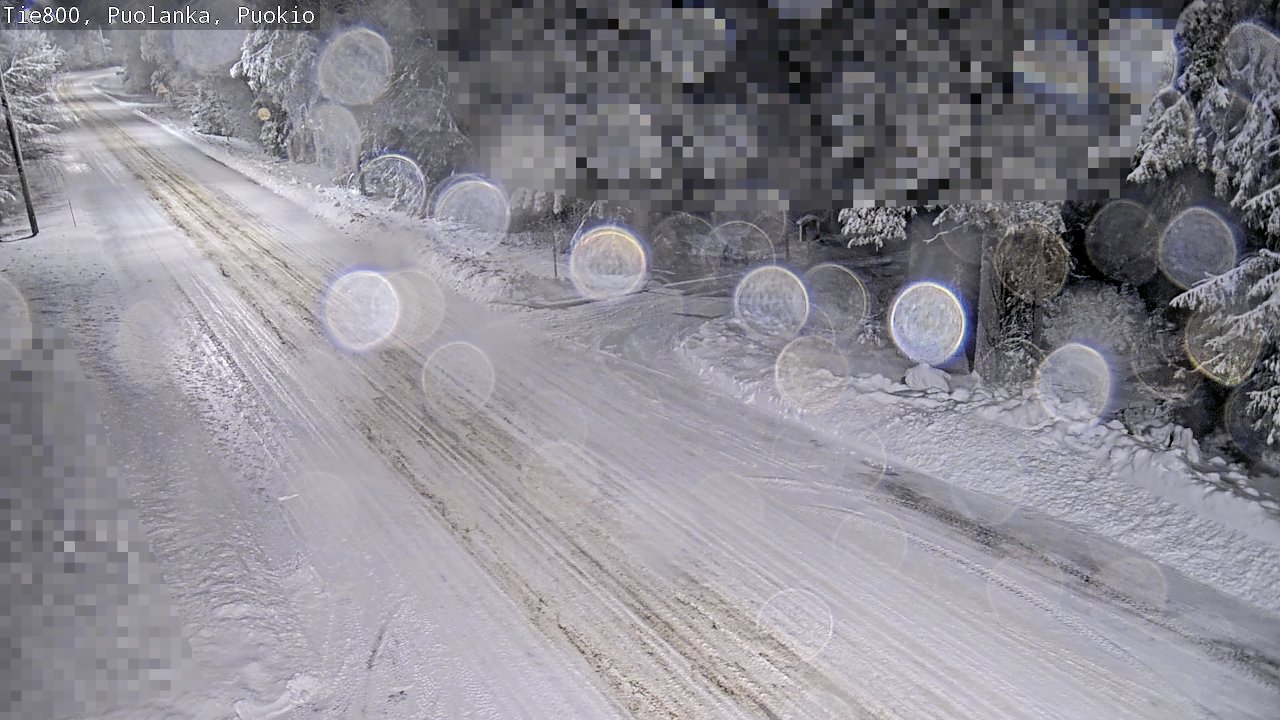 Weather Camera Image Road 800 Puolanka, Puokio, Puolanka, Kainuu