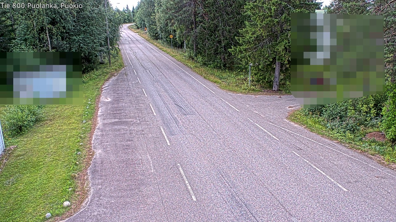 Weather Camera Image Väg 800 Puolanka, Puolanka_Puokio, Puolanka, Kainuu