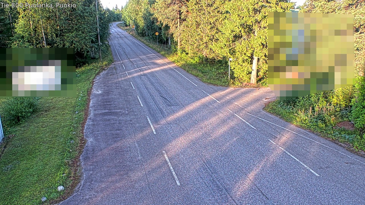 Weather Camera Image Road 800 Puolanka, Puokio, Puolanka, Kainuu