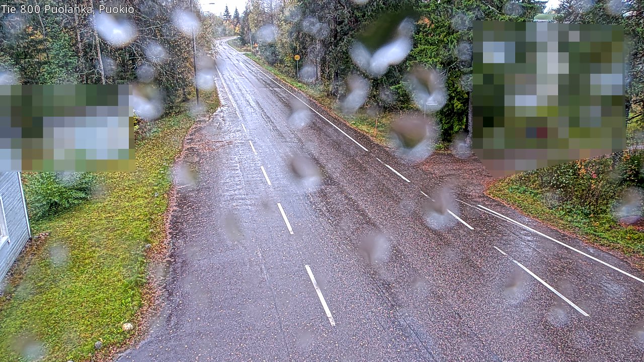 Weather Camera Image Road 800 Puolanka, Puokio, Puolanka, Kainuu
