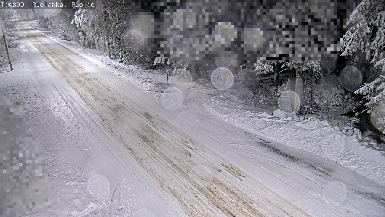 Weather Camera Image Road 800 Puolanka, Puokio, Puolanka, Kainuu