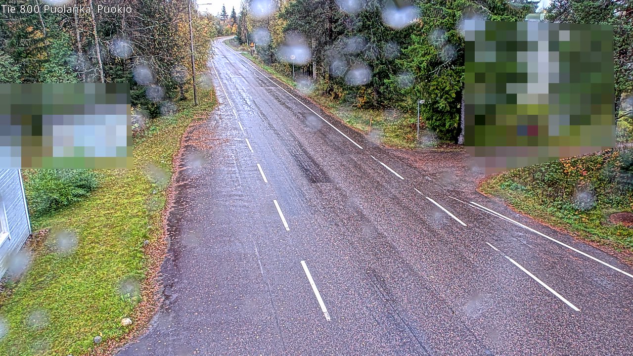 Weather Camera Image Road 800 Puolanka, Puokio, Puolanka, Kainuu
