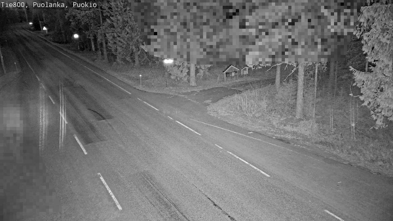 Weather Camera Image Road 800 Puolanka, Puokio, Puolanka, Kainuu
