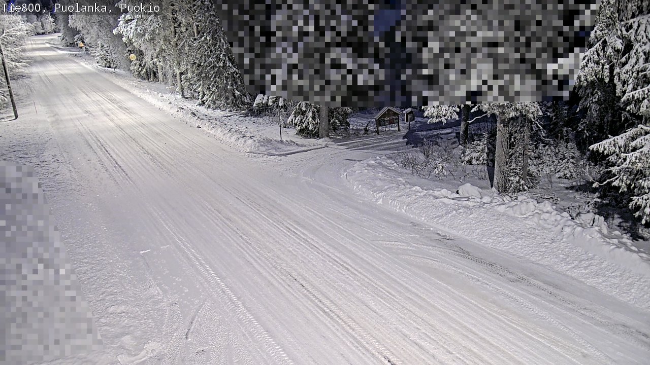 Weather Camera Image Road 800 Puolanka, Puokio, Puolanka, Kainuu