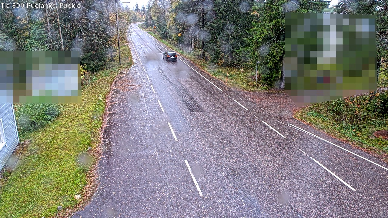 Weather Camera Image Road 800 Puolanka, Puokio, Puolanka, Kainuu