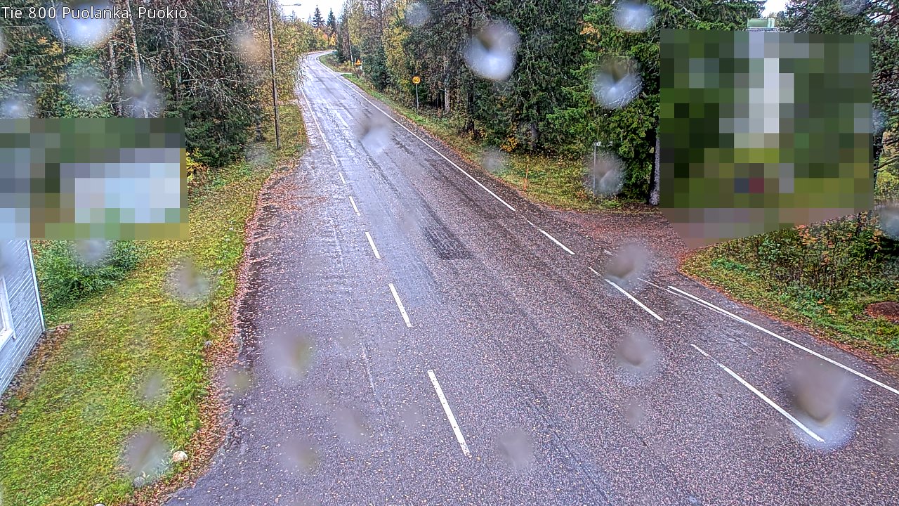 Weather Camera Image Road 800 Puolanka, Puokio, Puolanka, Kainuu