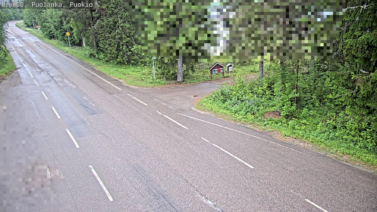 Weather Camera Image Väg 800 Puolanka, Puolanka_Puokio, Puolanka, Kainuu