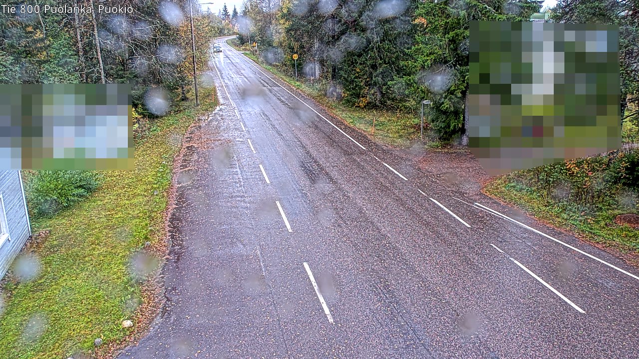 Weather Camera Image Road 800 Puolanka, Puokio, Puolanka, Kainuu
