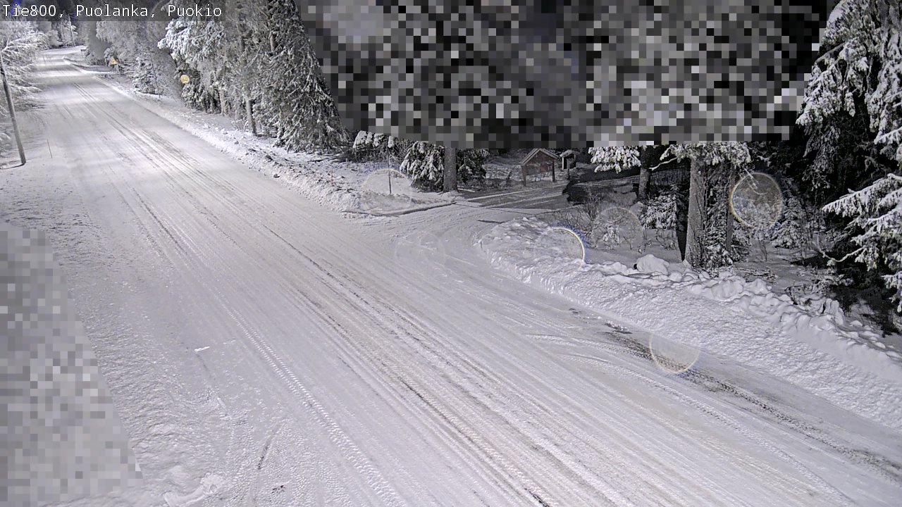 Weather Camera Image Road 800 Puolanka, Puokio, Puolanka, Kainuu
