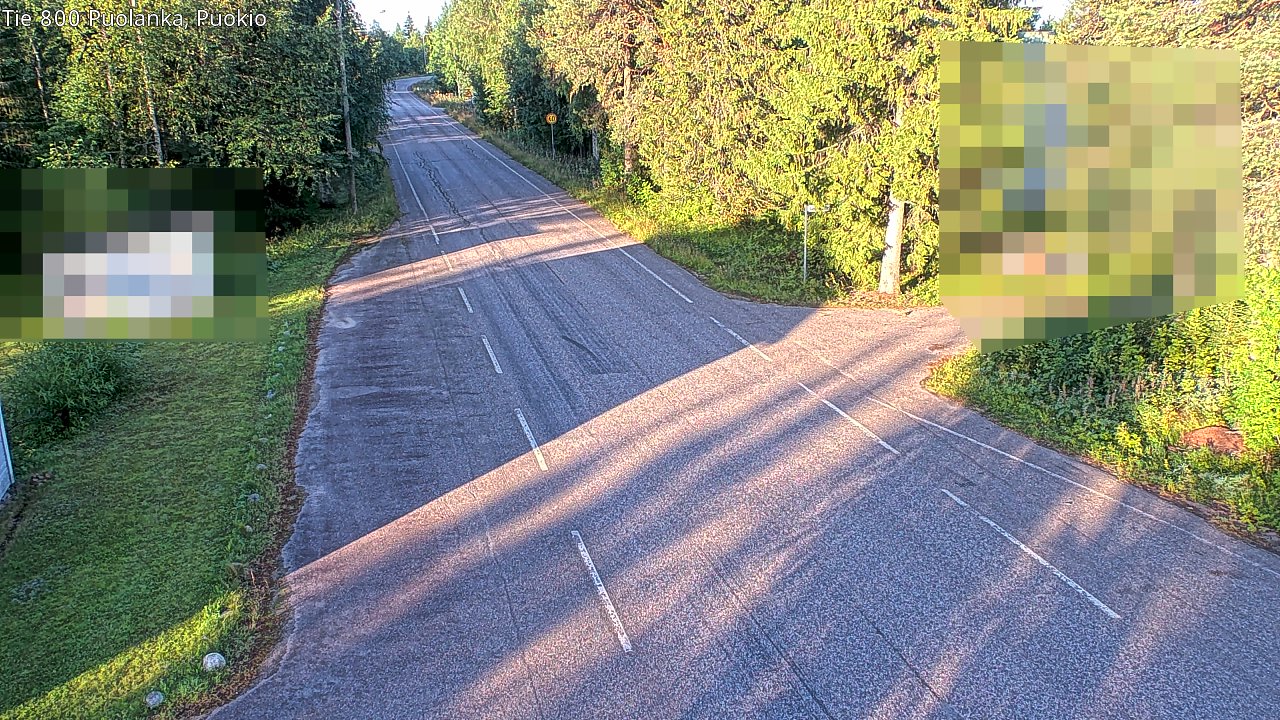 Weather Camera Image Road 800 Puolanka, Puokio, Puolanka, Kainuu