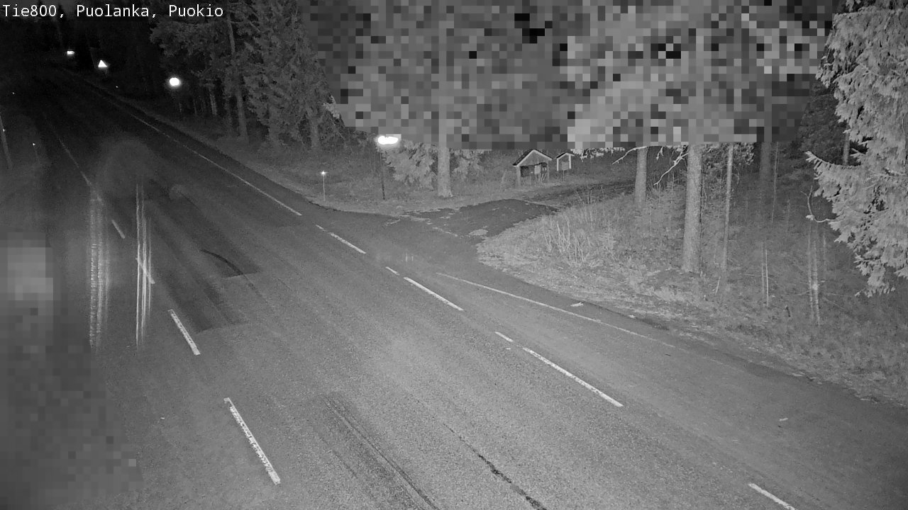 Weather Camera Image Road 800 Puolanka, Puokio, Puolanka, Kainuu