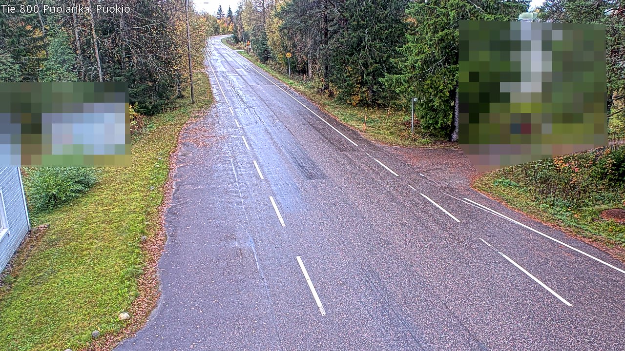 Weather Camera Image Road 800 Puolanka, Puokio, Puolanka, Kainuu