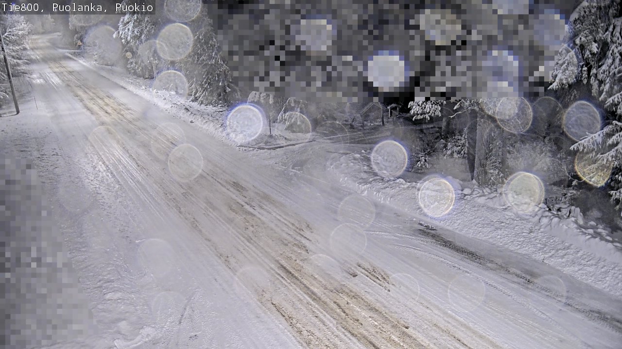 Weather Camera Image Road 800 Puolanka, Puokio, Puolanka, Kainuu