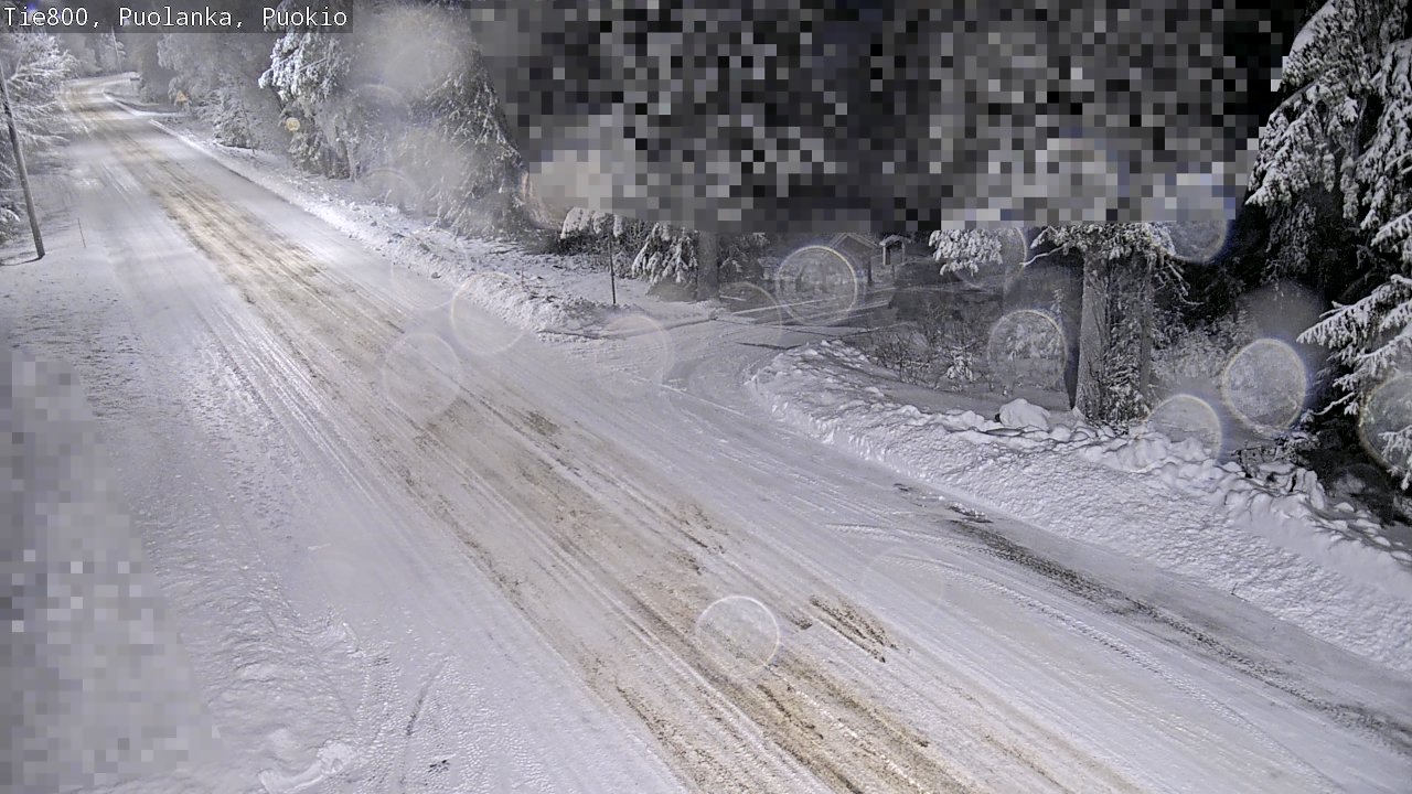Weather Camera Image Road 800 Puolanka, Puokio, Puolanka, Kainuu