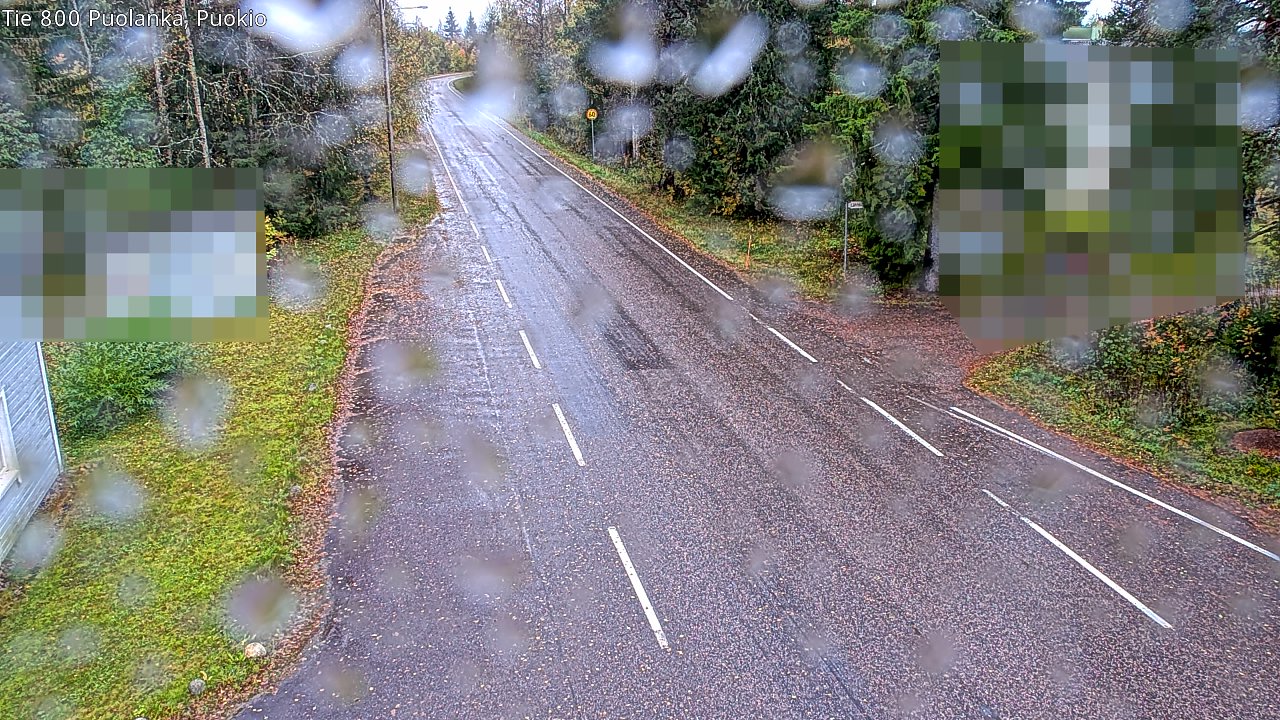 Weather Camera Image Road 800 Puolanka, Puokio, Puolanka, Kainuu