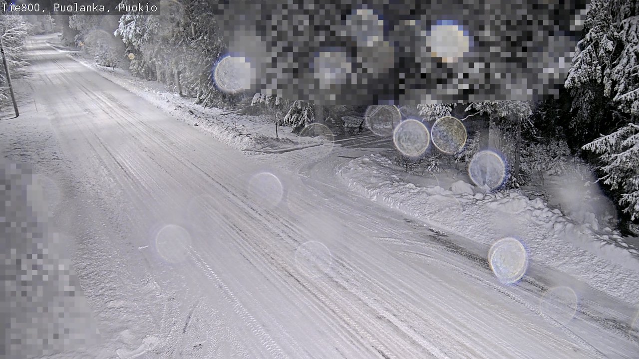 Weather Camera Image Road 800 Puolanka, Puokio, Puolanka, Kainuu