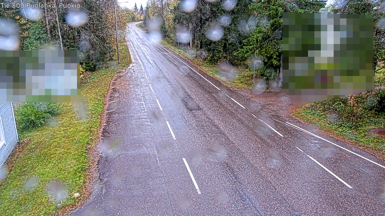 Weather Camera Image Road 800 Puolanka, Puokio, Puolanka, Kainuu