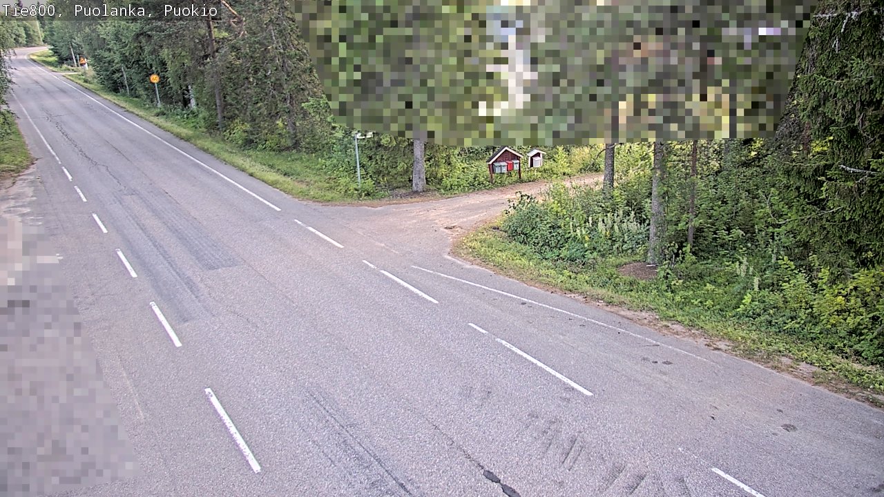 Weather Camera Image Väg 800 Puolanka, Puolanka_Puokio, Puolanka, Kainuu