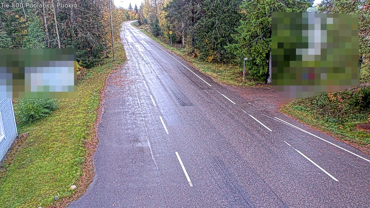 Weather Camera Image Road 800 Puolanka, Puokio, Puolanka, Kainuu