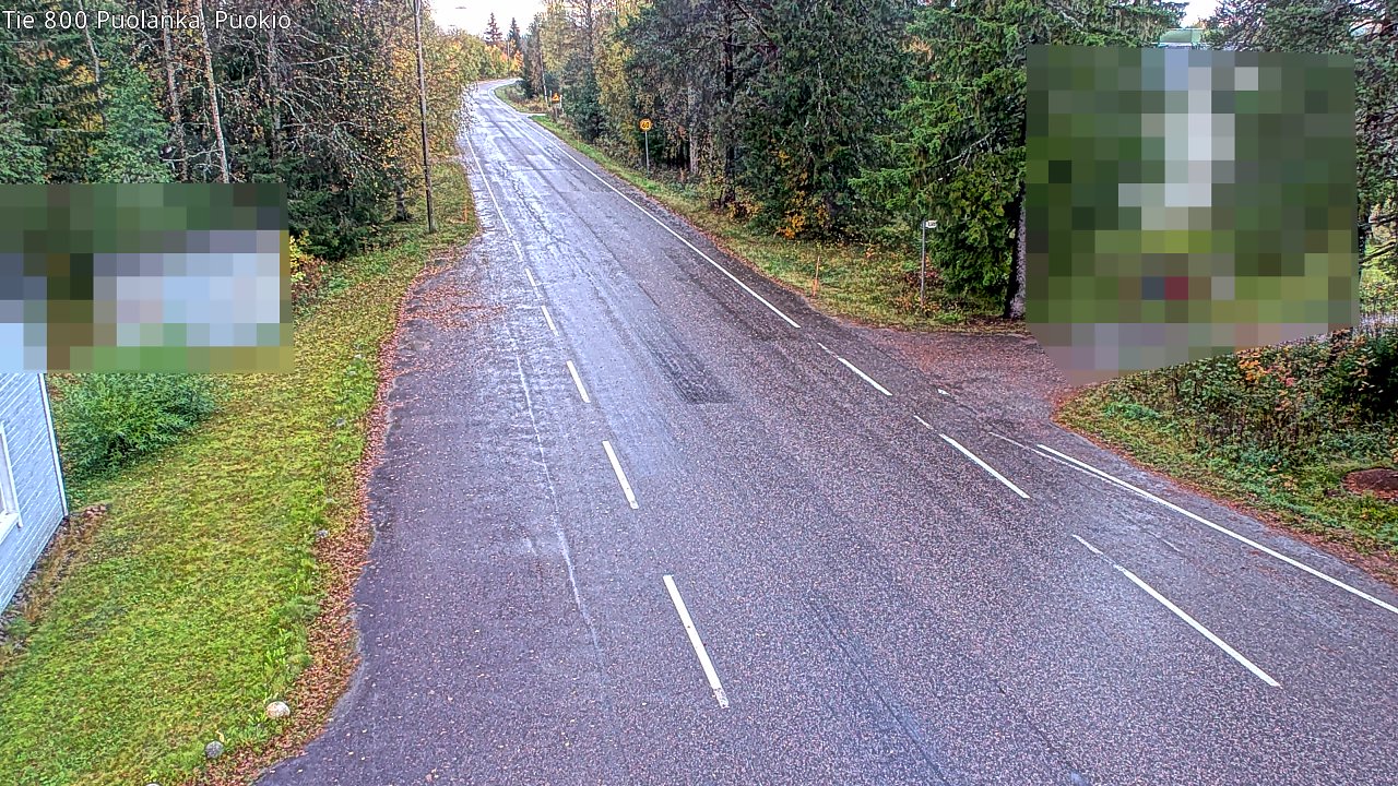 Weather Camera Image Road 800 Puolanka, Puokio, Puolanka, Kainuu