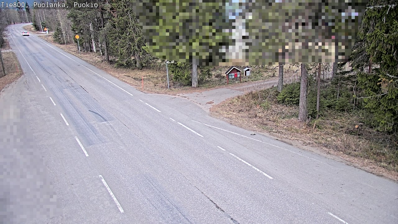 Weather Camera Image Road 800 Puolanka, Puokio, Puolanka, Kainuu