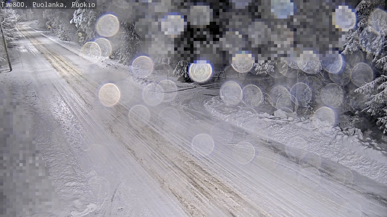 Weather Camera Image Road 800 Puolanka, Puokio, Puolanka, Kainuu