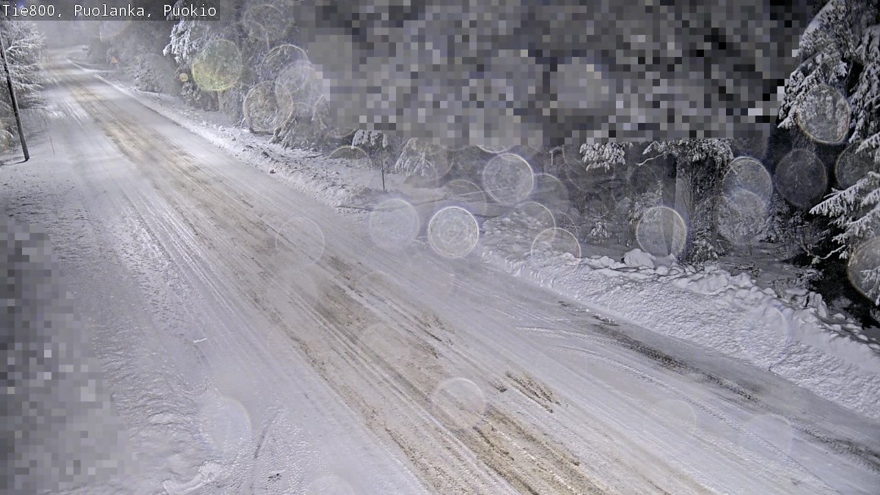 Weather Camera Image Road 800 Puolanka, Puokio, Puolanka, Kainuu