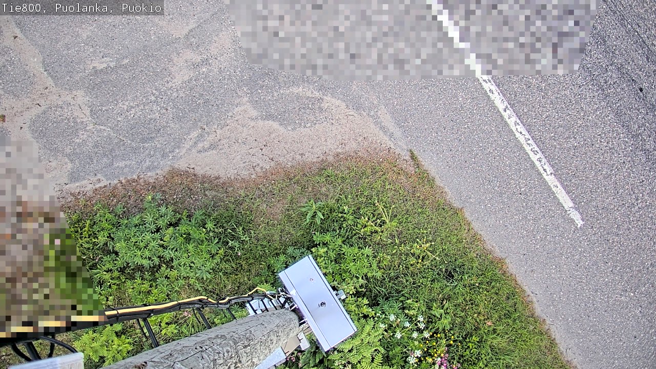 Weather Camera Image Road 800 Puolanka, Puokio, Puolanka, Kainuu