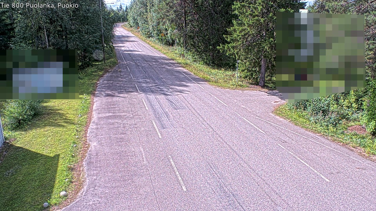 Weather Camera Image Väg 800 Puolanka, Puolanka_Puokio, Puolanka, Kainuu