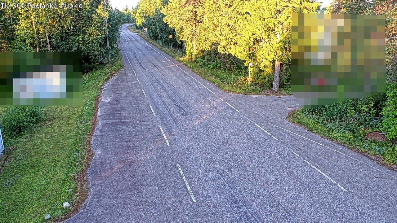 Weather Camera Image Road 800 Puolanka, Puokio, Puolanka, Kainuu
