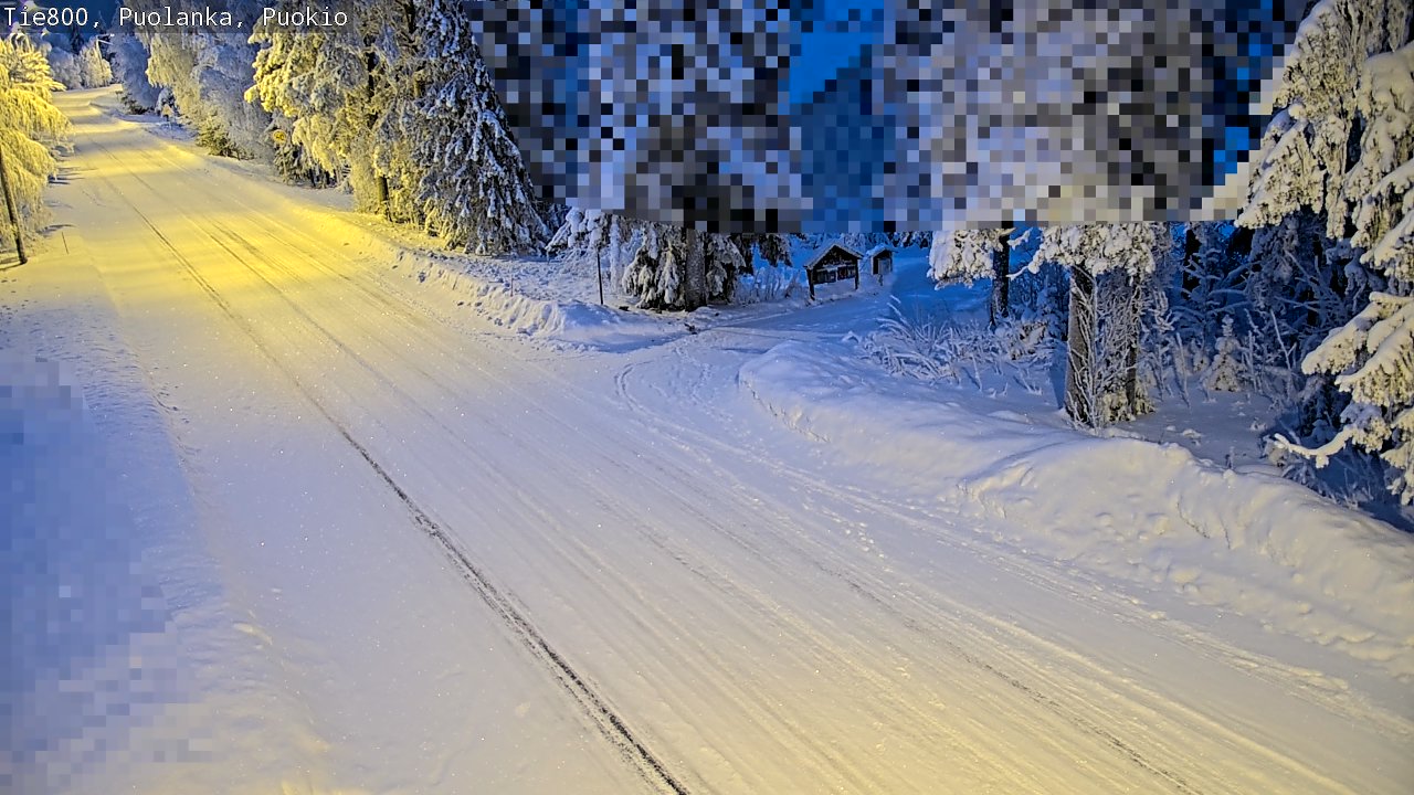 Kelikamerat Kuva Tie 800 Puolanka, Puokio, Puolanka, Kainuu