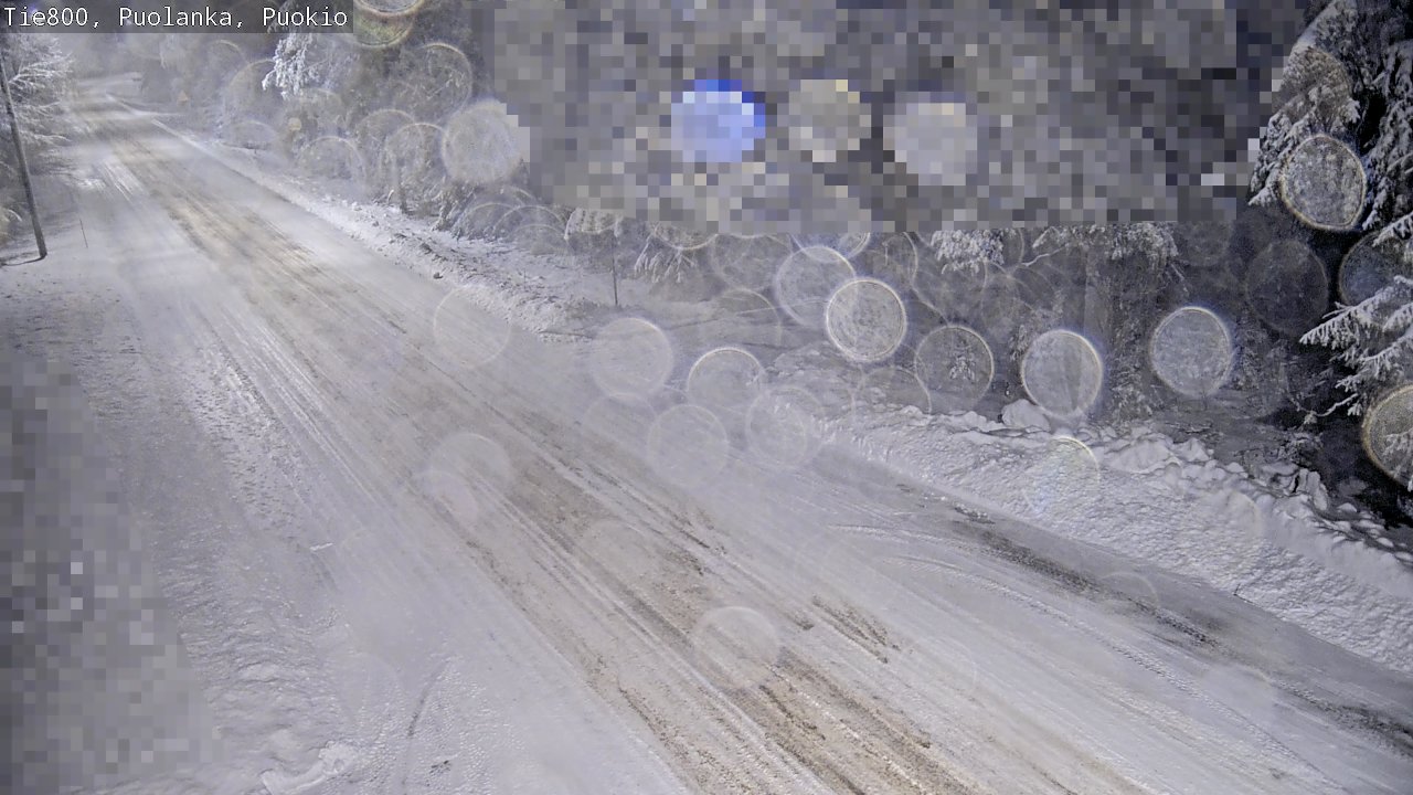 Weather Camera Image Road 800 Puolanka, Puokio, Puolanka, Kainuu
