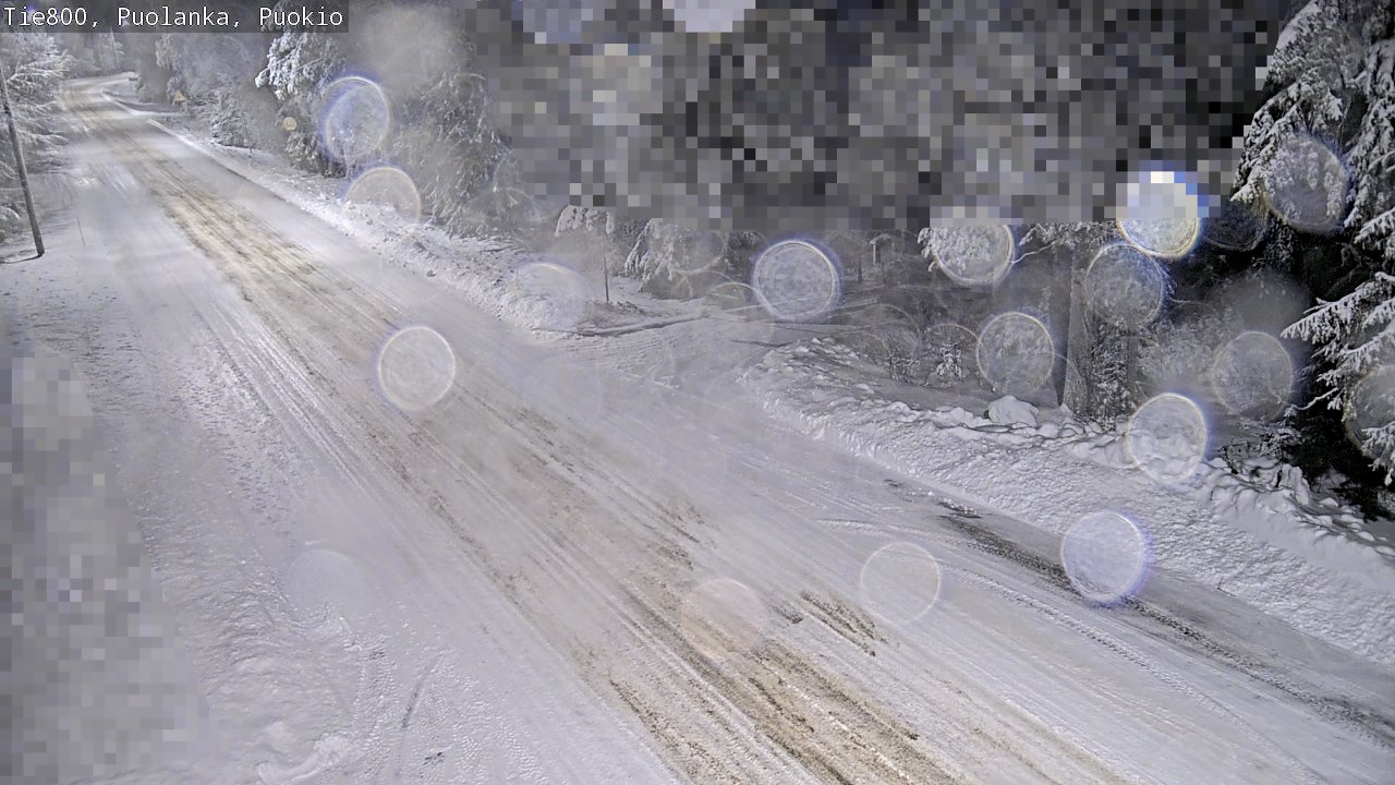 Weather Camera Image Road 800 Puolanka, Puokio, Puolanka, Kainuu