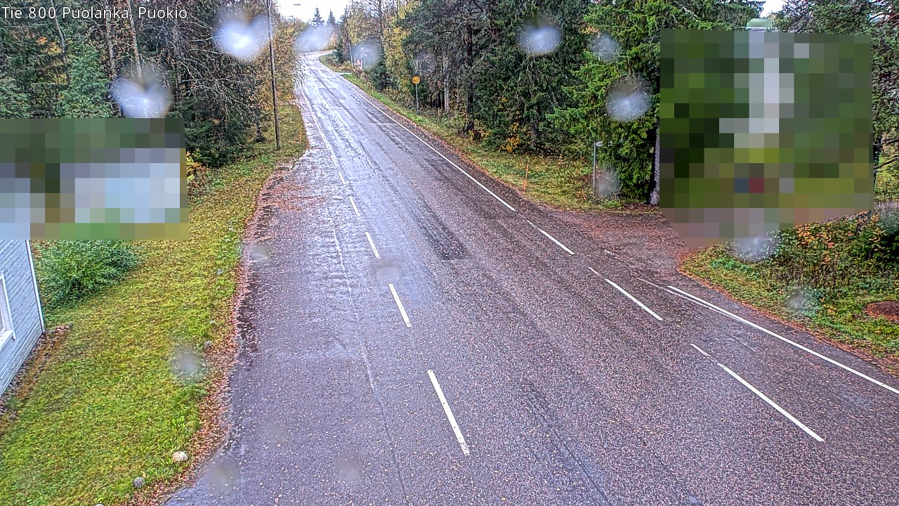 Weather Camera Image Road 800 Puolanka, Puokio, Puolanka, Kainuu