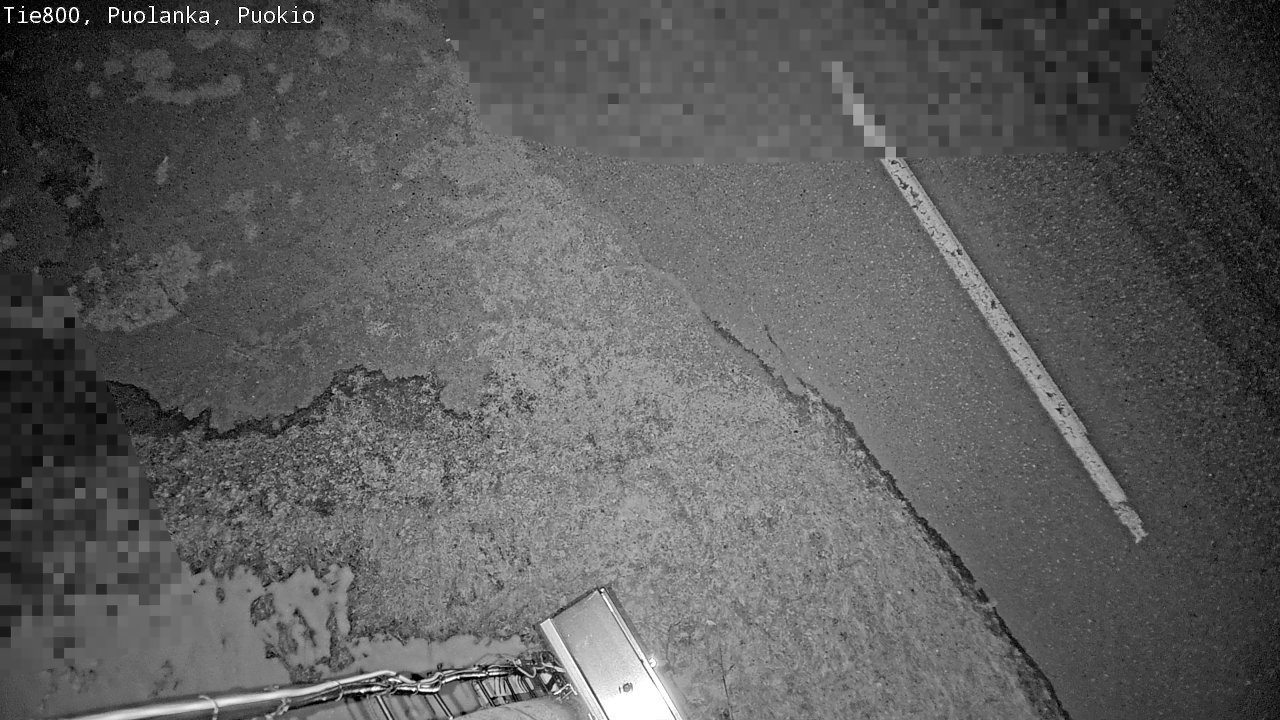 Weather Camera Image Road 800 Puolanka, Puokio, Puolanka, Kainuu