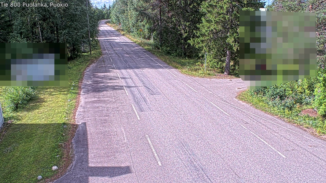 Weather Camera Image Väg 800 Puolanka, Puolanka_Puokio, Puolanka, Kainuu