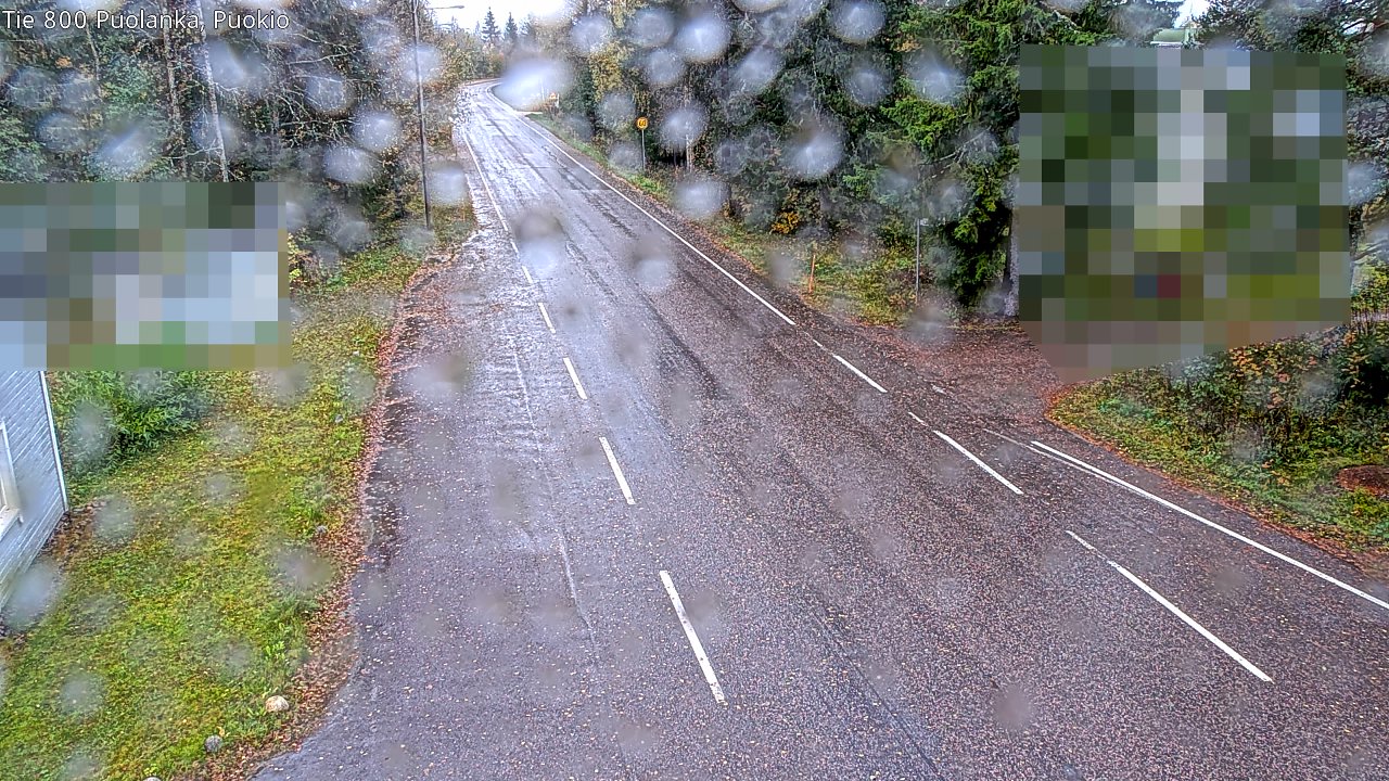 Weather Camera Image Road 800 Puolanka, Puokio, Puolanka, Kainuu