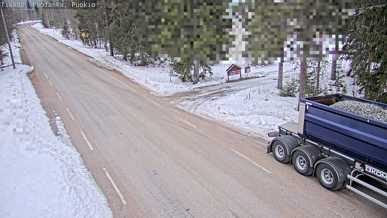 Kelikamerat Kuva Tie 800 Puolanka, Puokio, Puolanka, Kainuu