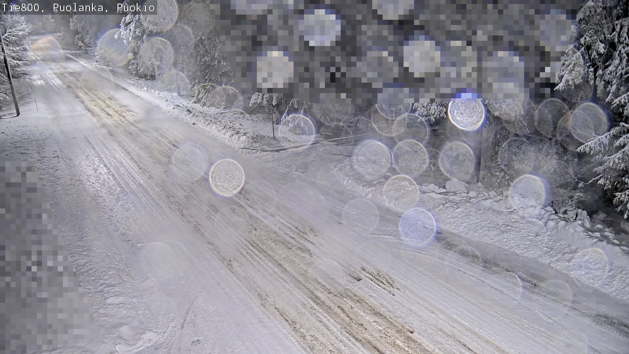 Weather Camera Image Road 800 Puolanka, Puokio, Puolanka, Kainuu