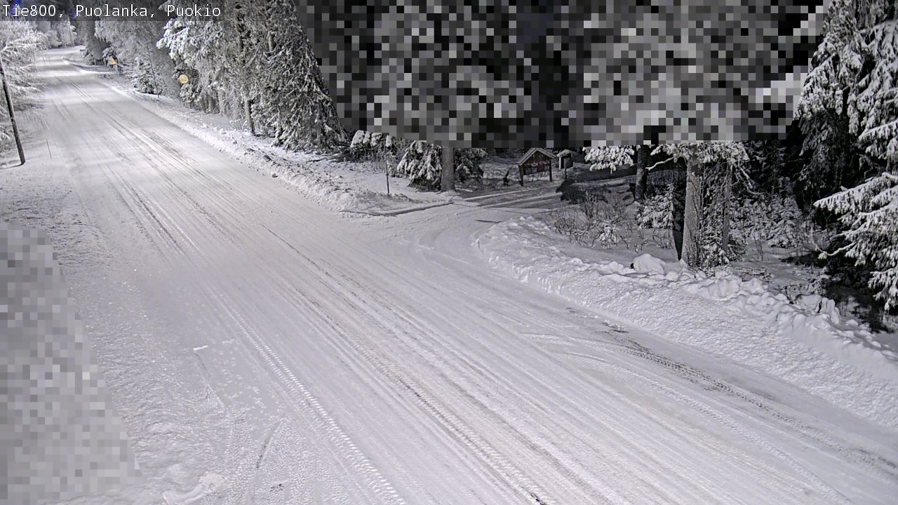 Weather Camera Image Road 800 Puolanka, Puokio, Puolanka, Kainuu