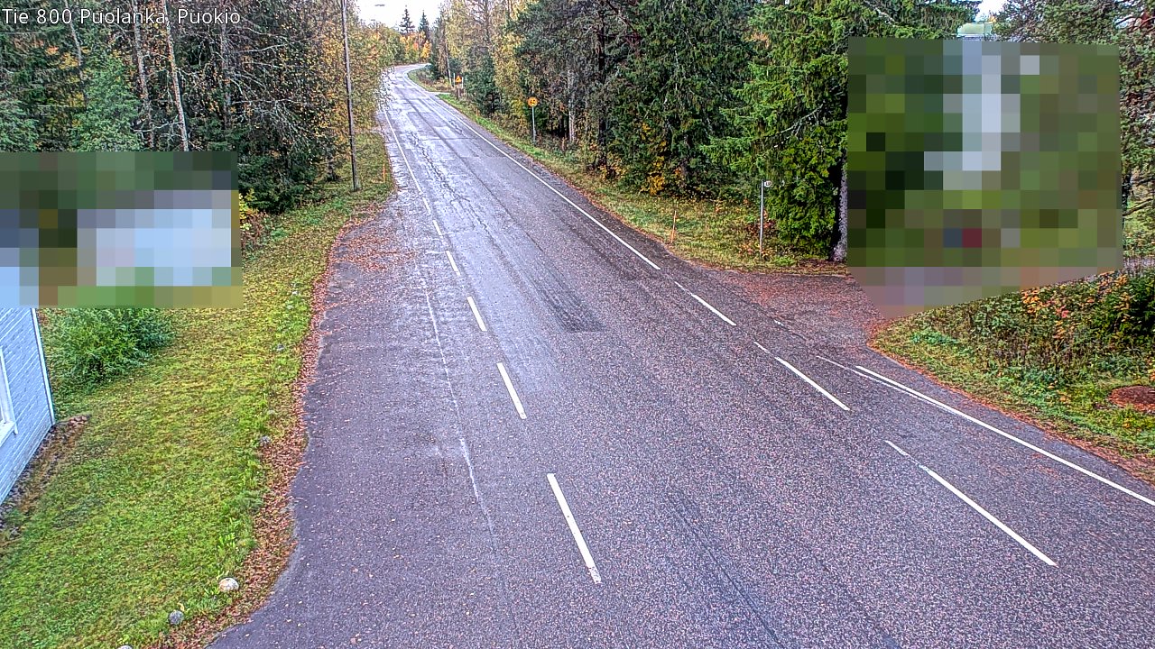 Weather Camera Image Road 800 Puolanka, Puokio, Puolanka, Kainuu