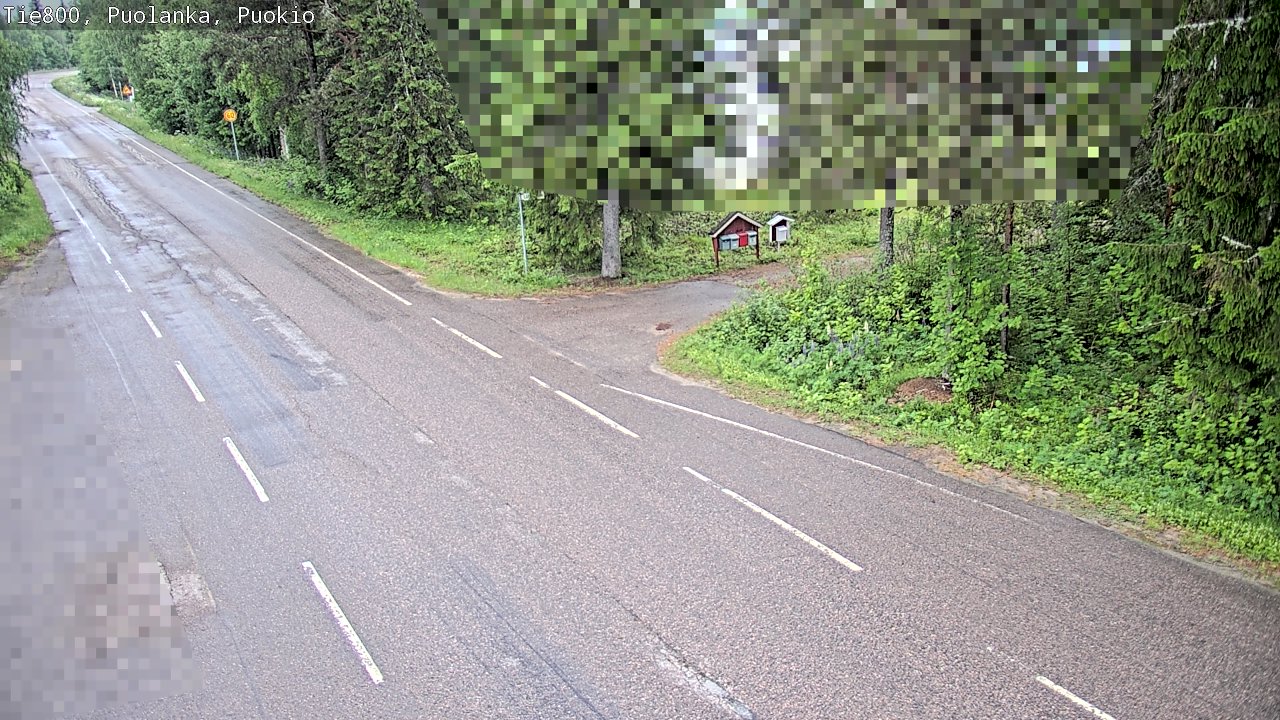 Weather Camera Image Väg 800 Puolanka, Puolanka_Puokio, Puolanka, Kainuu
