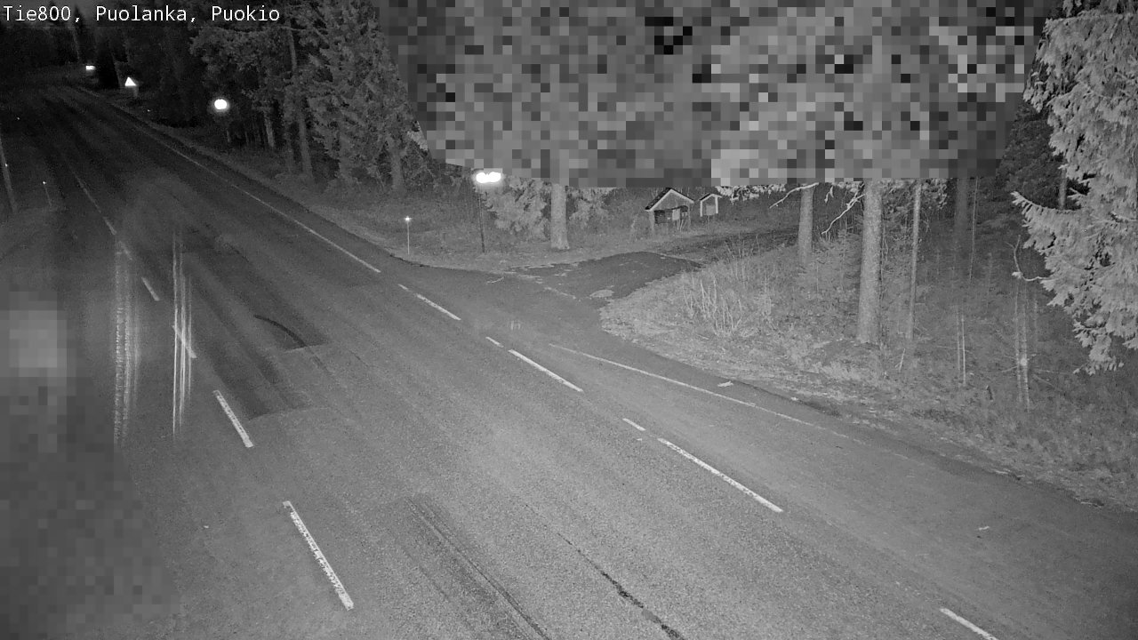 Weather Camera Image Road 800 Puolanka, Puokio, Puolanka, Kainuu