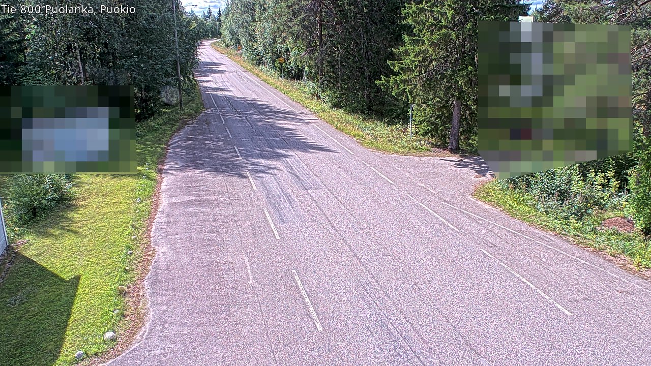 Weather Camera Image Väg 800 Puolanka, Puolanka_Puokio, Puolanka, Kainuu